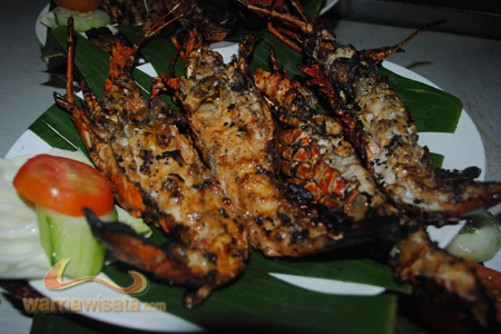 menu lobster jimbaran
