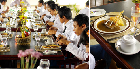 table manner hotel purnama batu