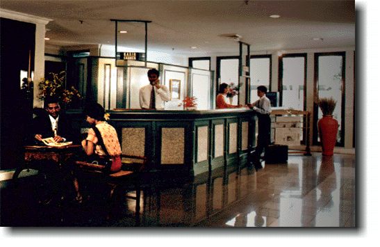 front office,receptionist,resepsionis sejahtera family hotel and apartment yogyakarta